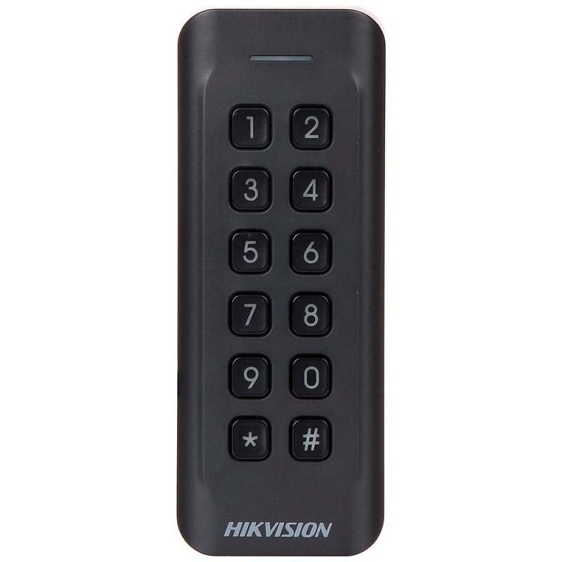 Сode keyboard Hikvision DS-K1802MK with the Mifare reader - Buy in Kiev and Ukraine, Prices for Code Keypads in the Store of Security Systems and Video Surveillance Bezpeka.club
