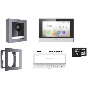 Intercoms/Video intercoms Wi-Fi IP Video Intercom Kit Hikvision DS-KIS702-P
