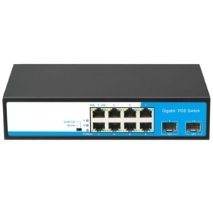 Network Hardware/Switches 10-Port PoE Switch HongRui HR901-AFG-82NS unmanaged