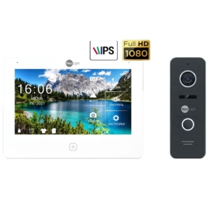Комплект відеодомофона NeoLight NeoKIT HD Pro black