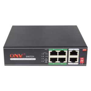 Мережеве обладнання/Мережевий комутатор 4-портовий PoE комутатор ONV H1064PLD некерований