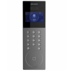 Intercoms/Video Doorbells IP Video Doorbell Hikvision DS-KD9203-E6 multi-tenant with face detection