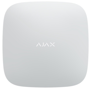 Intelligent security control panel Ajax Hub 2 (4G) white with visual alarm verifications
