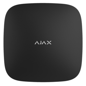 Intelligent security control panel Ajax Hub 2 (4G) black with visual alarm verifications