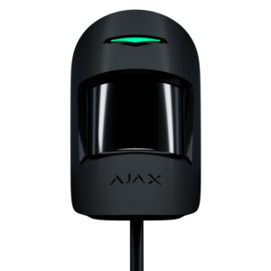 Охранные сигнализации/Датчики сигнализации Проводной датчик движения и разбития Ajax CombiProtect Fibra black