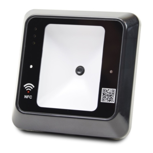 Системи контролю доступу/Зчитувач карток/брелоків Зчитувач QR-кодів та карт EM-Marine ZKTeco QR50BE