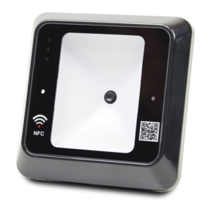Системи контролю доступу/Зчитувач карток/брелоків Зчитувач QR-кодів та карт Mifare ZKTeco QR50BM