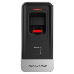 Системы контроля доступа (СКУД)/Биометрические системы Сканер отпечатков пальцев Hikvision DS-K1201AEF со считывателем карт доступа