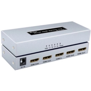 Video surveillance/Connectors, adapters HDMI splitter DT-7144A