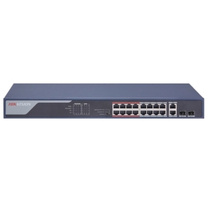 Network Hardware/Switches 16-port PoE switch Hikvision DS-3E0318P-E (C) unmanaged