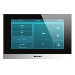IP video intercom with Wi-Fi Akuvox C313WE silver