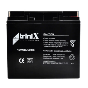 Источник питания/Аккумуляторы для сигнализаций Аккумуляторная батарея Trinix AGM 12V18Ah свинцово-кислотная