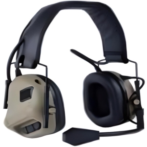 Тактичне спорядження/Тактичні навушники Тактичні навушники з активним шумозаглушенням Active Headset Coyote
