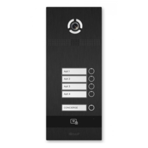 IP Video Doorbell BAS-IP BI-04FB black multi-subscriber