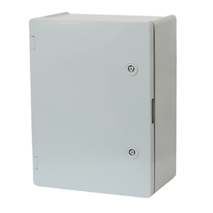 Switchboard ERKA 024 400 x 500 x 210 mm with mounting plate and opal doors
