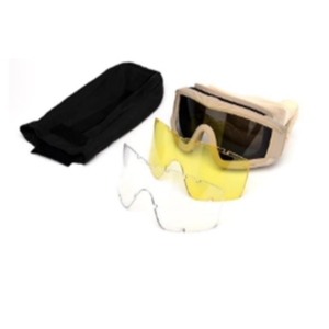 Тактичне спорядження/Тактичні окуляри Преміальні тактичні окуляри-маска TGM2 Coyote