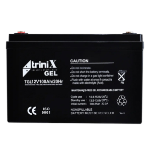 Источник питания/Аккумуляторы для сигнализаций Аккумуляторная батарея Trinix TGL 12V100Ah гелевая