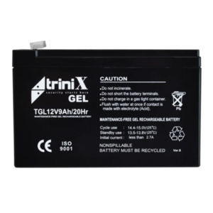 Источник питания/Аккумуляторы для сигнализаций Аккумуляторная батарея Trinix TGL 12V9Ah гелевая