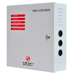 Uninterruptible power supply unit Kraft Energy PSU-1210LED/16CH for 18Ah batteries