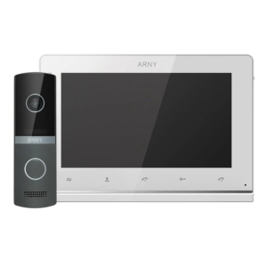 Arny AVD-7123 White/Graphite video intercom kit