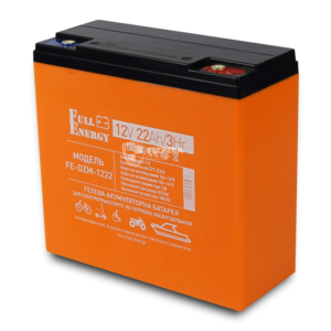 Traction gel battery Full Energy FE-DZM-1222 12 V 22 Ah for electric vehicles