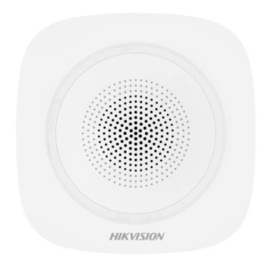 Wireless indoor siren Hikvision DS-PS1-I-WE-Red
