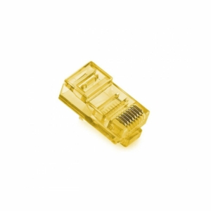 Video surveillance/Connectors, adapters Connector Atis UTP RJ45 8 pin yellow (pack of 100 pcs)