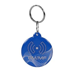Access control/Cards, Keys, Keyfobs Trinix Proximity-key EM+MF keychain round