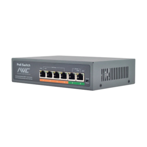 Network Hardware/Switches 6-port PoE switch NVC 604Ex unmanaged