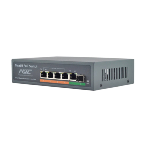 Network Hardware/Switches 6-port PoE switch NVC 604Gs unmanaged