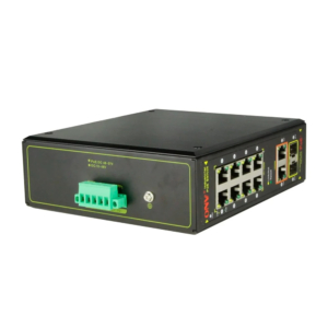 The ONV IPS7108PF 10-port PoE switch is unmanaged