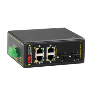 Мережеве обладнання/Мережевий комутатор 6-портовий PoE комутатор ONV IPS7064PF некерований