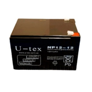 Источник питания/Аккумуляторы для сигнализаций Аккумулятор U-tex NP12-12 (12 Ач/12 В)