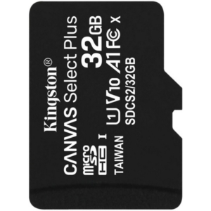 Системы видеонаблюдения/MicroSD для видеонаблюдения Карта памяти Kingston microSDHC 32GB Canvas Select Plus Class 10 UHS-I U1 V10 A1