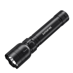 SUPERFIRE GTS6 7W Rechargeable Telescopic Handheld Flashlight