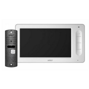Intercoms/Video intercoms Video intercom set Arny AVD-7005 white+grey v.2