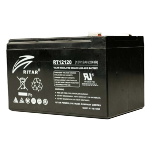 Источник питания/Аккумуляторы для сигнализаций Аккумуляторная батарея Ritar RT12120 свинцово-кислотная