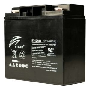 Источник питания/Аккумуляторы для сигнализаций Аккумуляторная батарея Ritar RT12180 свинцово-кислотная