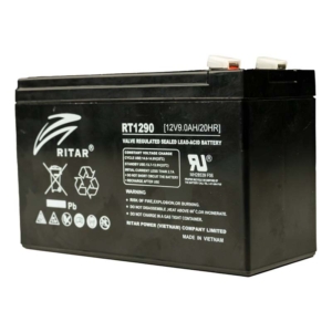 Джерело живлення/Акумулятори Акумуляторна батарея Ritar RT1290 свинцево-кислотна