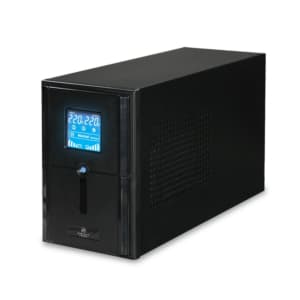 Источник бесперебойного питания Kraft KRF-PSW1000VA/800W(LCD)24V UPS с подключением внешнего аккумулятора
