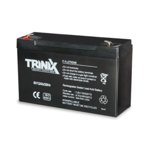 Джерело живлення/Акумулятори Акумуляторна батарея Trinix 6V12Ah свинцево-кислотна