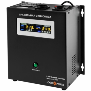 Uninterruptible power supply Logicpower LPY-W-PSW-1000VA+ (700W) with external battery connection