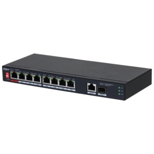 Network Hardware/Switches 10-Port PoE Switch Dahua DH-PFS3110-8ET1GT1GF-96 unmanaged