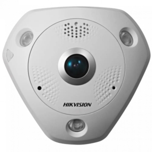 Системи відеоспостереження/Камери стеження 2 Мп IP відеокамера з микрофоном Hikvision DS-2CD63C5G0E-IVS (2 мм)(B)