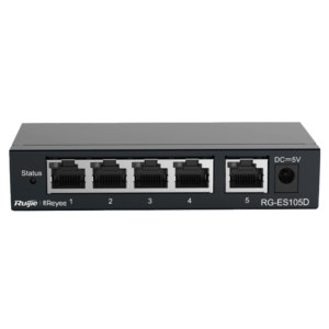 Network Hardware/Switches 5-port 100Mb switch Ruijie Reyee RG-ES105D
