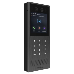 Домофони/Викличні відеопанелі IP-панель виклику Akuvox X912S з біометричним терміналом, NFC, Bluetooth, та зчитувачем