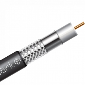 Coaxial cable FinMark RG-58TC90 black 100 m