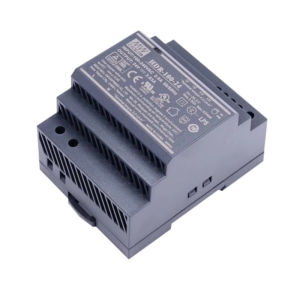 MeanWell HDR-100-24N power supply for DIN rail mounting