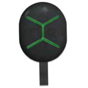 Keychain for controlling the security system U-Prox Keyfob B4 Black