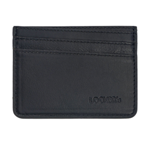 Signal Jammers/RFID Protection Devices Leather cardholder with RFID protection for 7 compartments LOCKER's LH2-Black